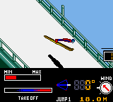 Konami Winter Games (Europe) In game screenshot